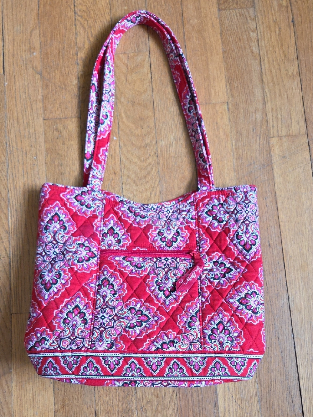 Vera Bradley Frankly Scarlet Quilted Purse